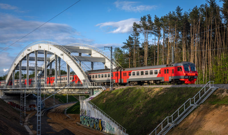 На Ярославском направлении Московской железной дороги открыли дополнительный четвертый путь на участке Мытищи – Пушкино